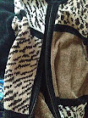 Striped spotted hoodie